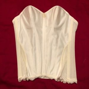 Yumi Katsura White Wedding Corset Japan Sz M (fits U.S. S/XS) Adjustable